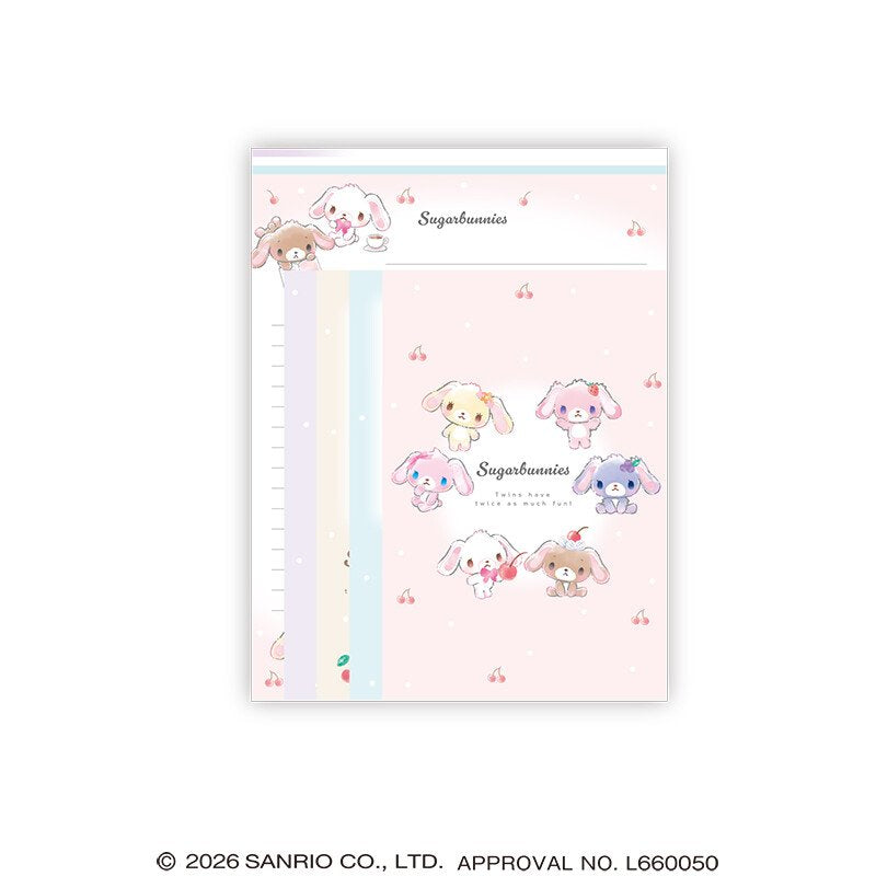 "Sugarbunnies Cherry Pink" Letter Set