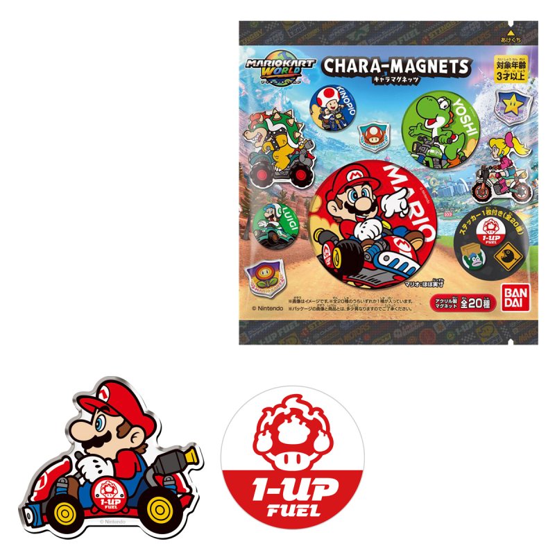 "Mario Kart World Chara Magnet" Blind Bag