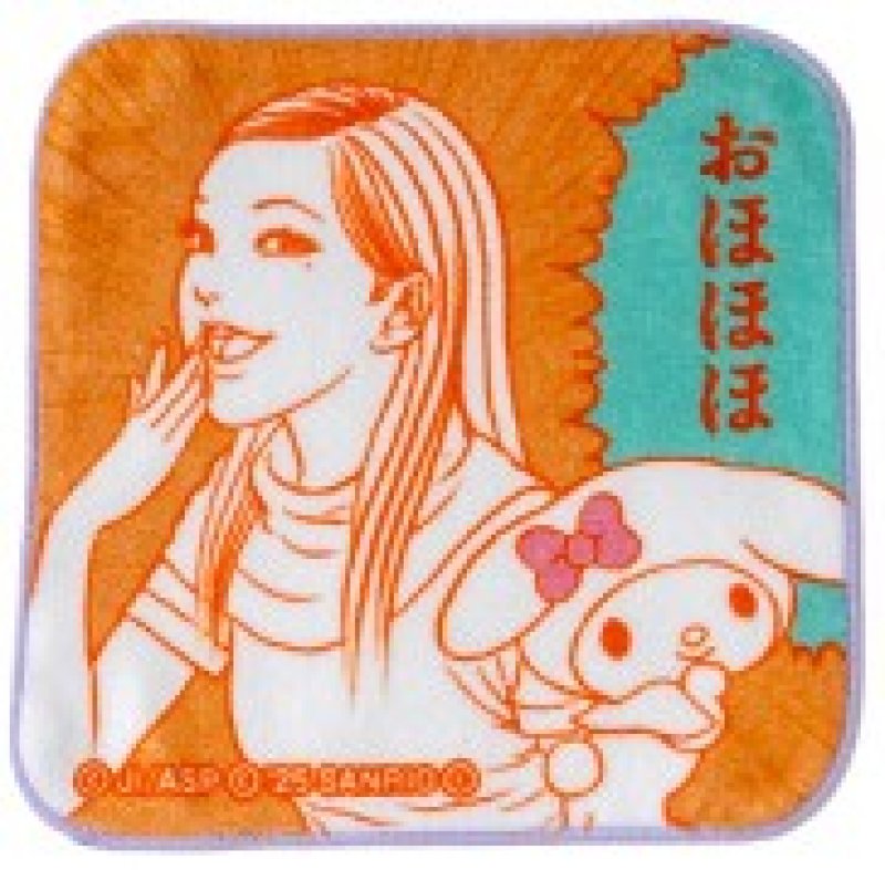 [MY MELODY / TOMIE] "Junji Ito & Sanrio Parody" Mini Towel