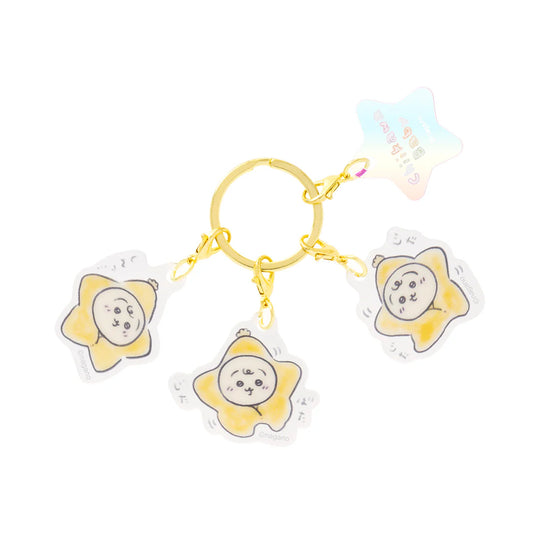 [STAR SWADDLE] "Chiikawa Baby" 3-PIECE Charm Set