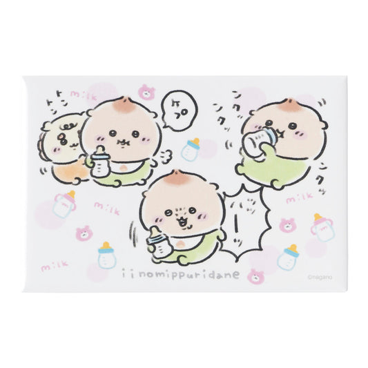 [KURIMANJU AND SHISA] "Chiikawa Baby" Square Magnet