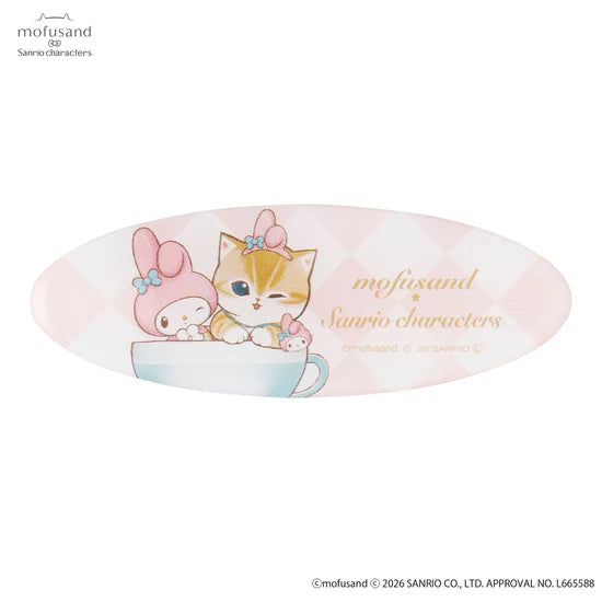 [MY MELODY] "Mofusand x Sanrio" Oval Clip Set