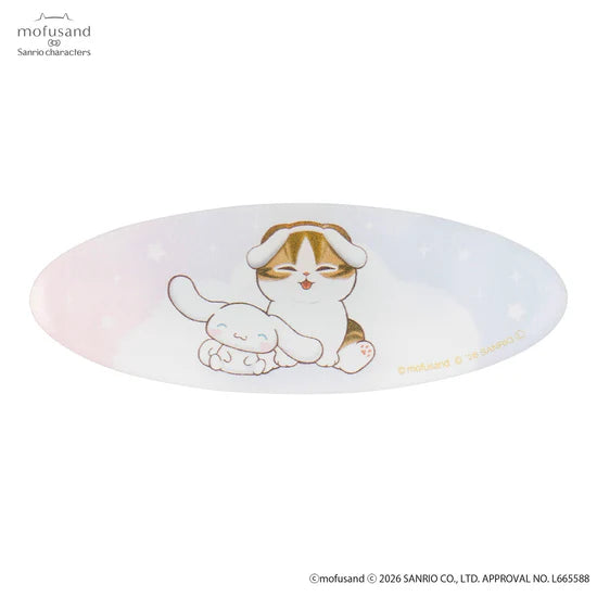 [CINNAMOROLL] "Mofusand x Sanrio" Oval Clip Set