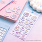 [BLUE CLOUDS] "Mofusand x Sanrio" Sticker Sheet