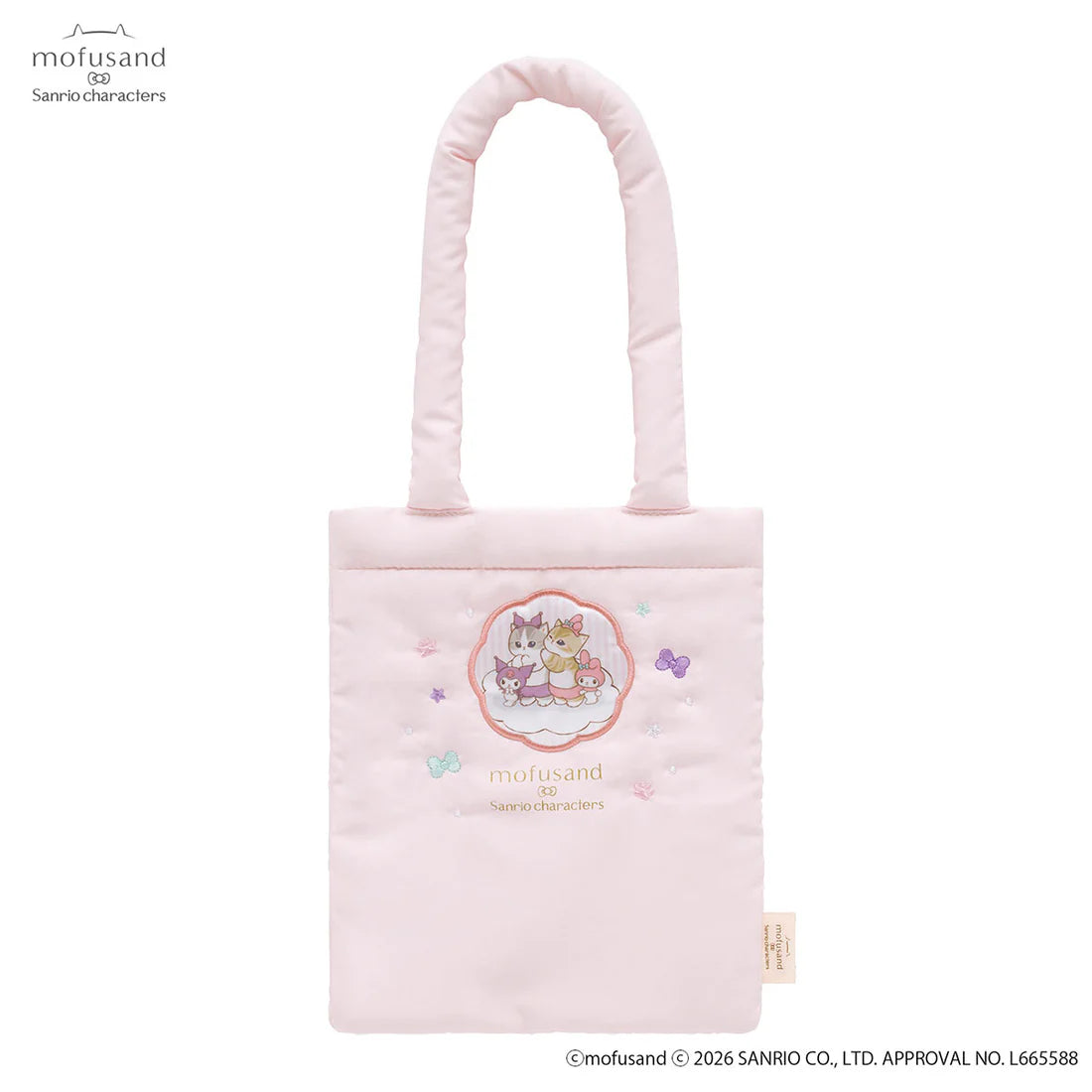 [KUROMI / MY MELODY] "Mofusand x Sanrio" Mini Tote Bag