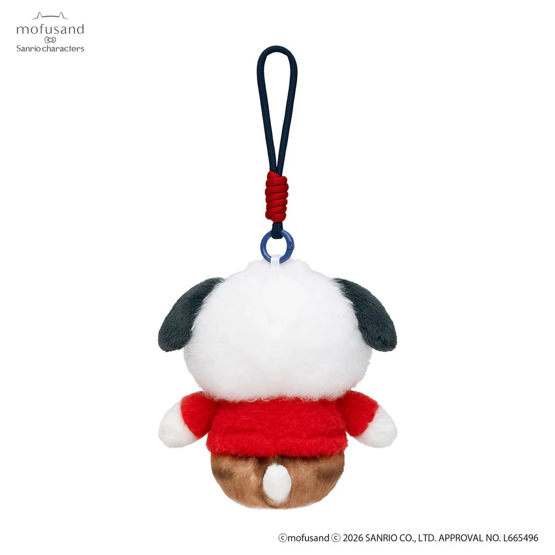 [POCHACCO] "Mofusand x Sanrio Potefuwa" Plush Keychain