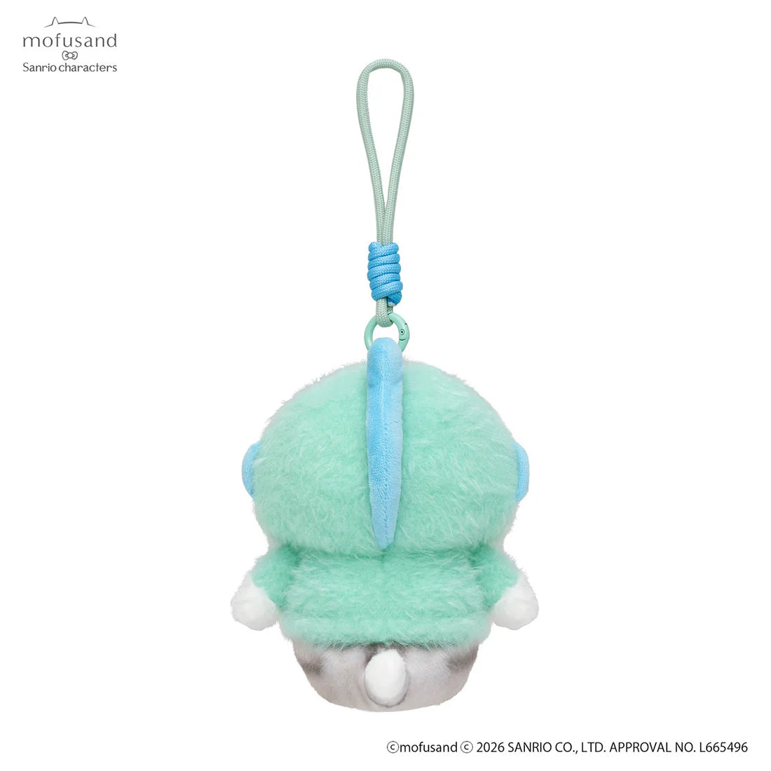 [HANGYODON] "Mofusand x Sanrio Potefuwa" Plush Keychain