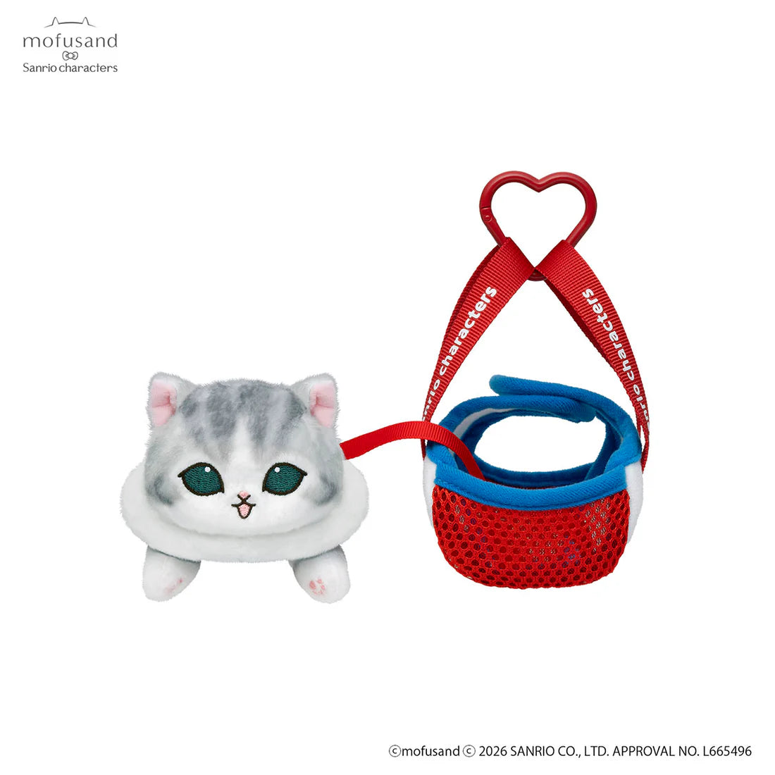[HELLO KITTY] "Mofusand x Sanrio" Plush in Bag