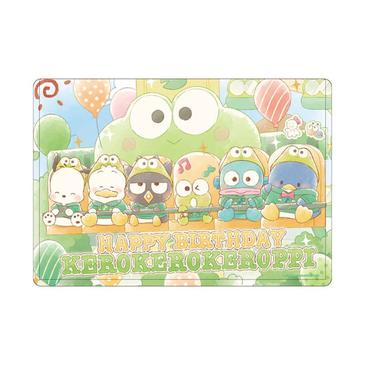 "HAPIDANBUI Keroppi Birthday Graff Art" Chara Clear Case