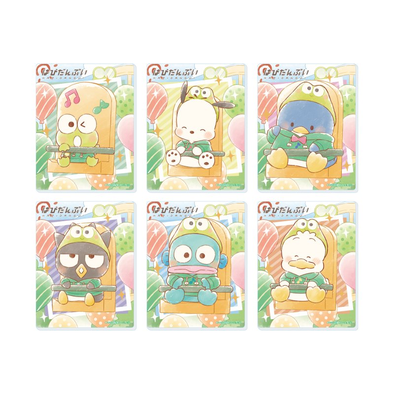 [ACRYLIC CARD] "HAPIDANBUI Keroppi Birthday Graff Art" Blind Bag