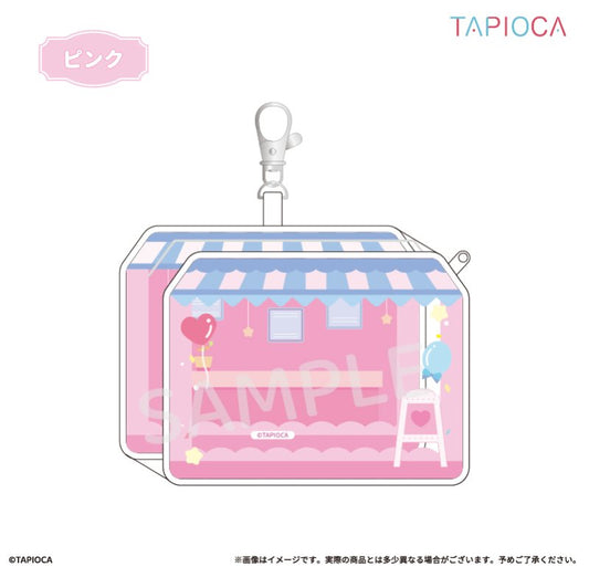 [PINK] "Tapioca Cafe" Window Pouch
