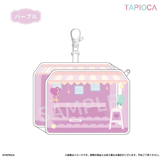 [PURPLE] "Tapioca Cafe" Window Pouch