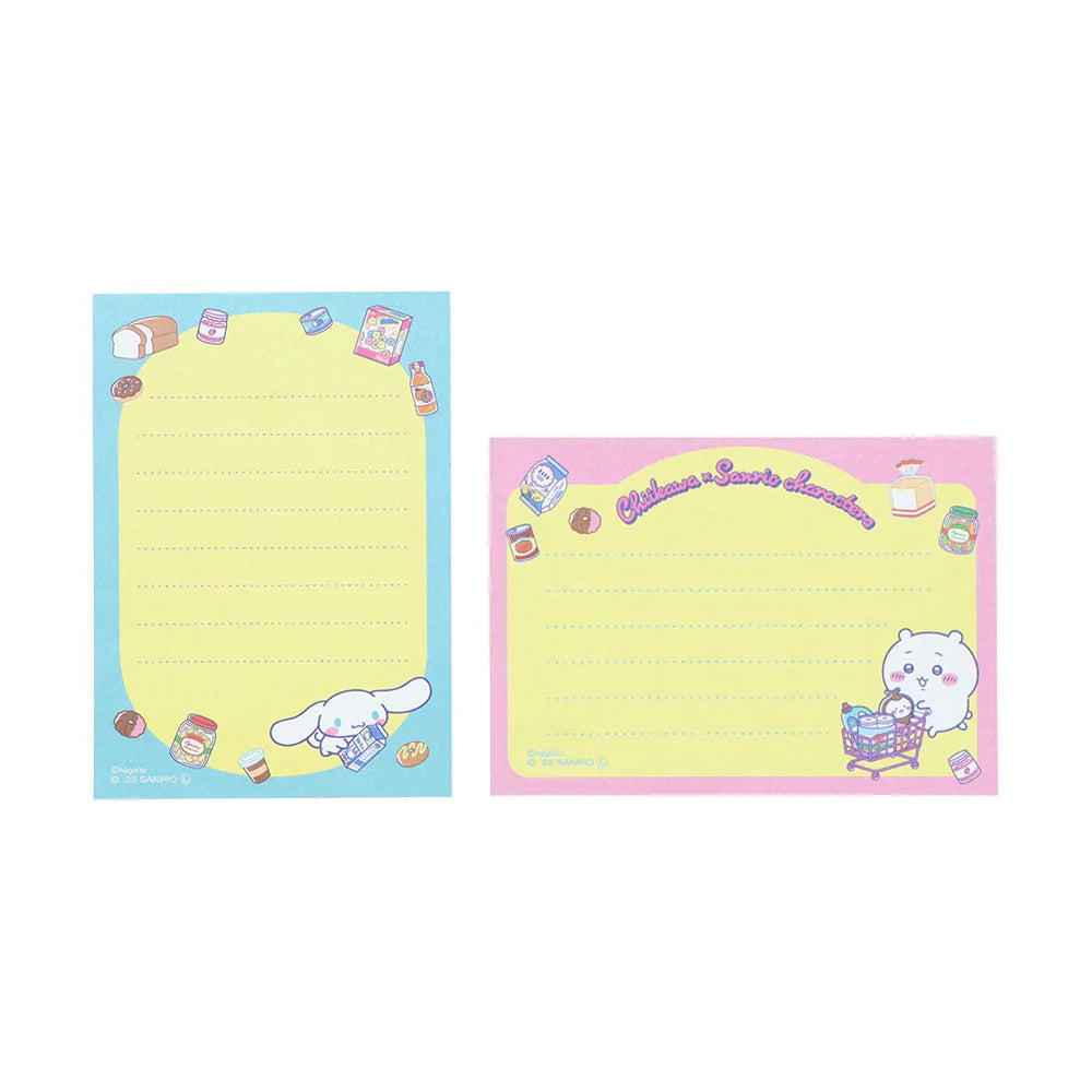 [CINNAMOROLL] "Chiikawa x Sanrio" Mini Memo