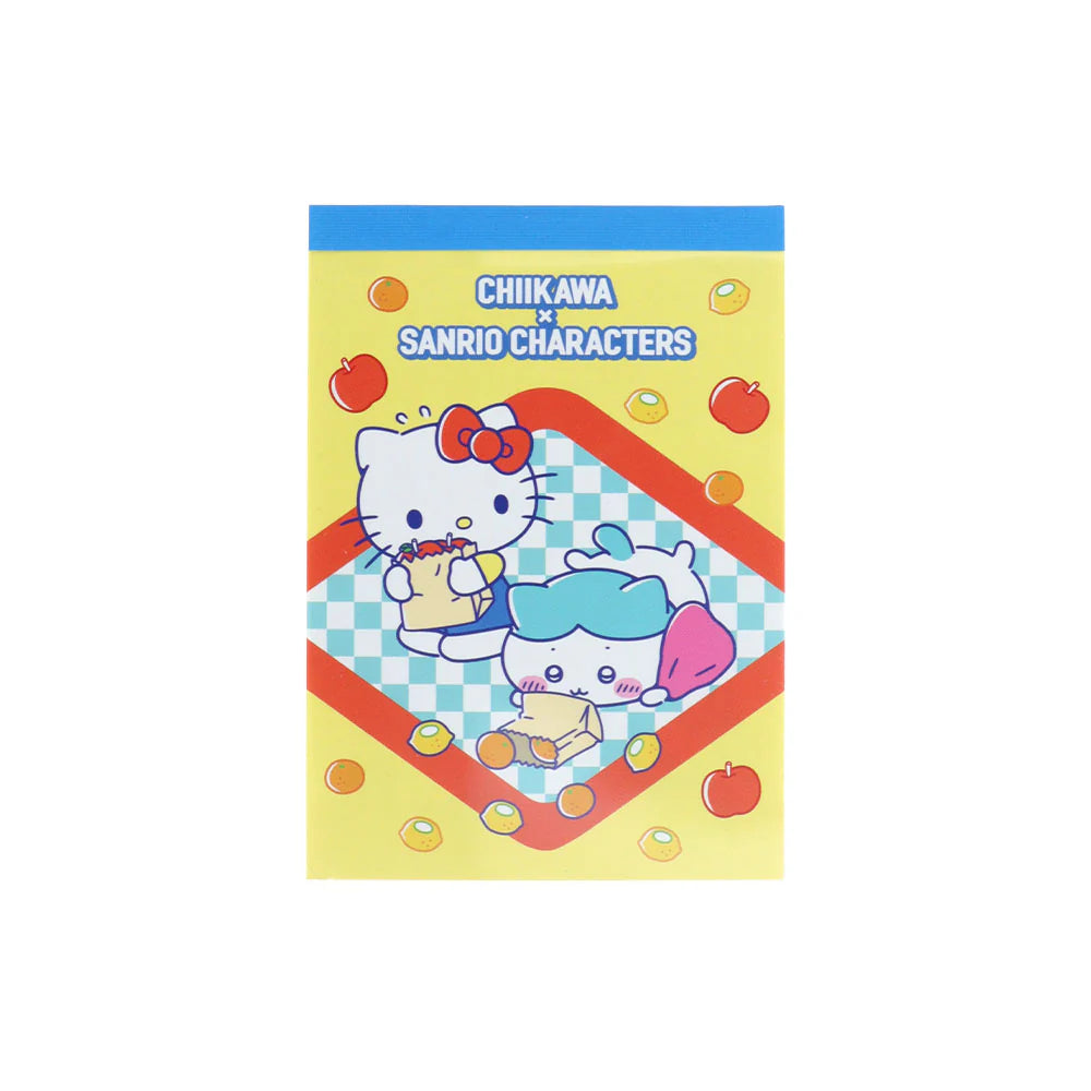 [HELLO KITTY] "Chiikawa x Sanrio" Mini Memo
