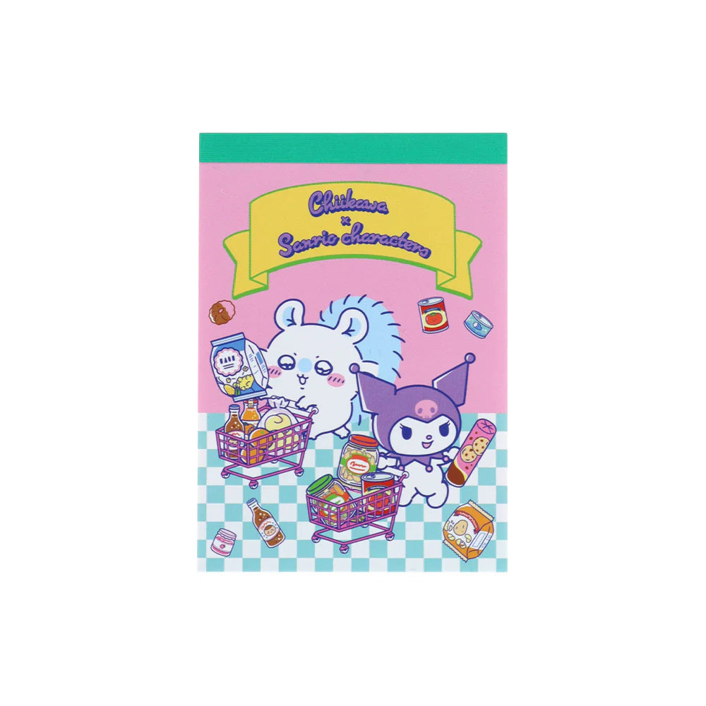 [KUROMI] "Chiikawa x Sanrio" Mini Memo