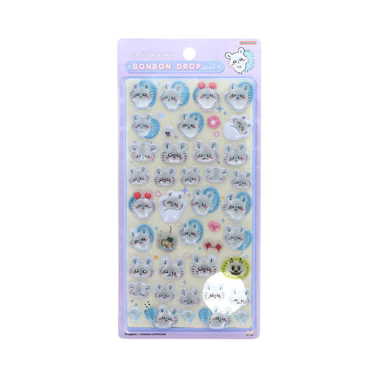 [MOMONGA] "Chiikawa" Bonbon Drop Sticker Sheet