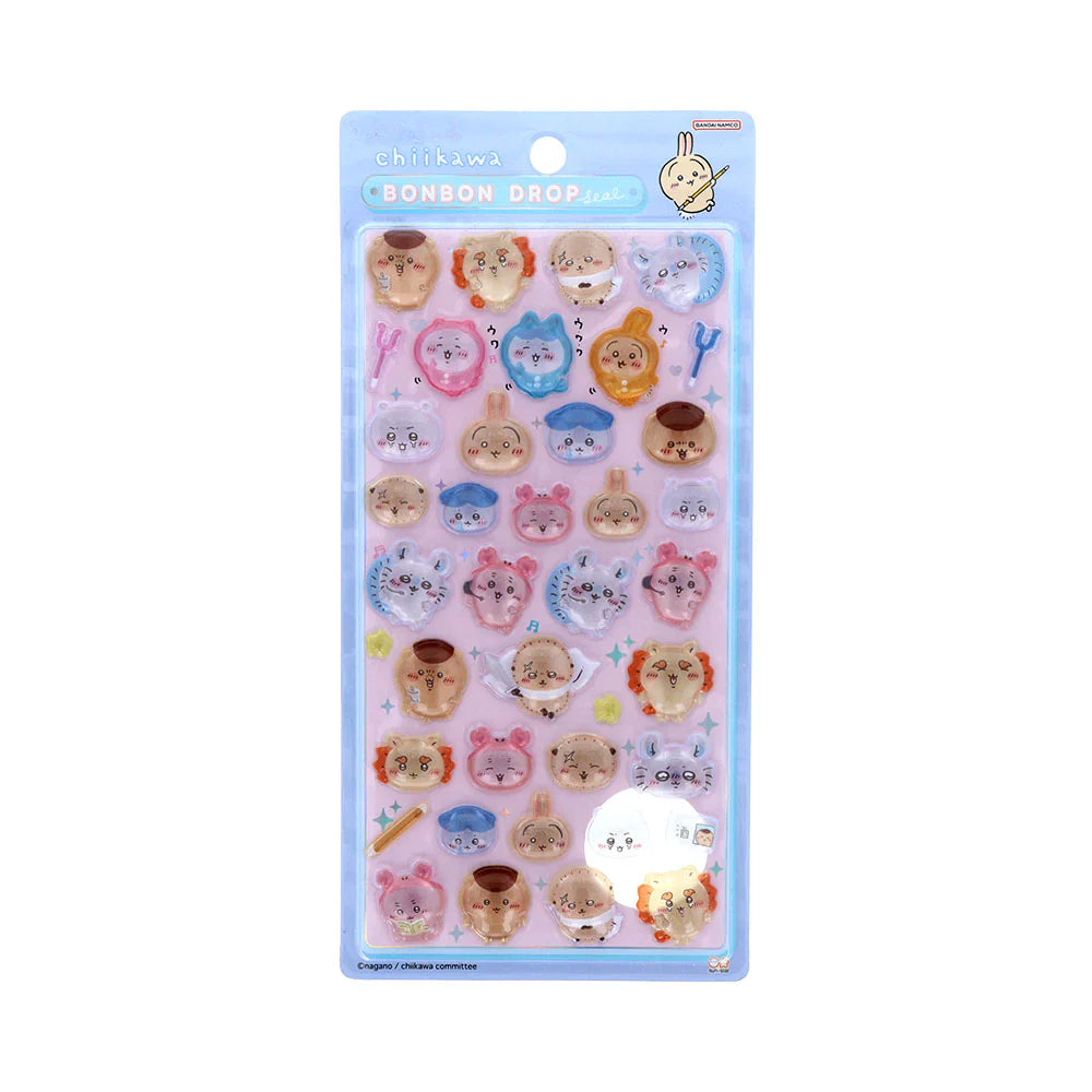 [BLUE] "Chiikawa" Bonbon Drop Sticker Sheet