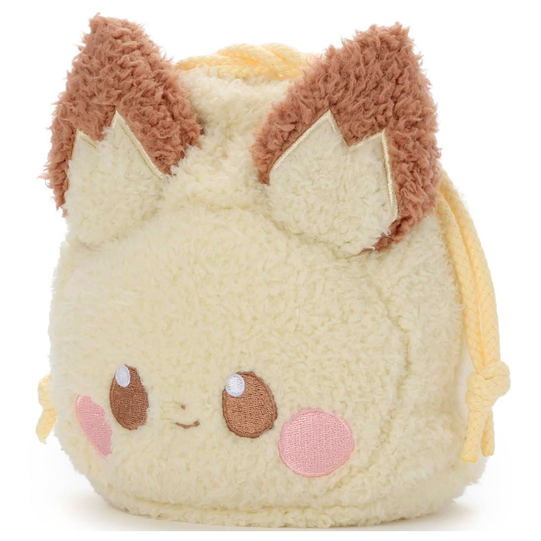 [PICHU] "Pokemon Poke Peace" Plush Drawstring Bag