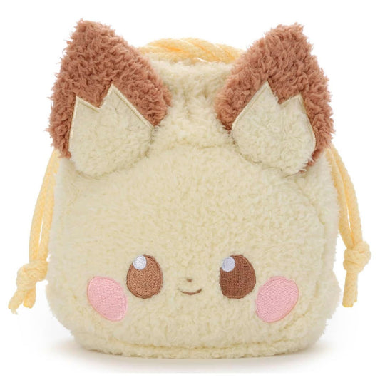 [PICHU] "Pokemon Poke Peace" Plush Drawstring Bag