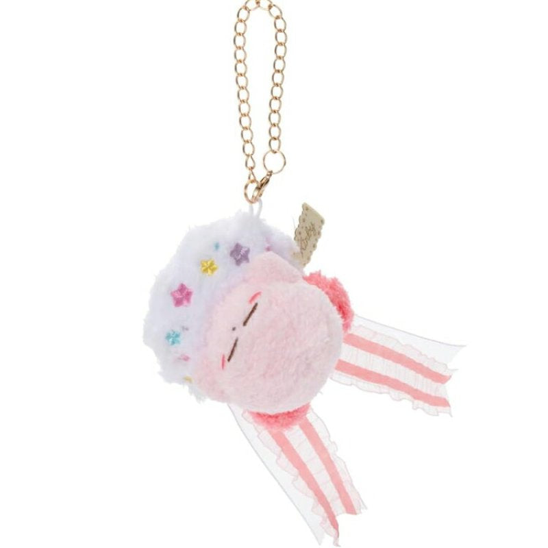 [KIRBY] "Kirby Riding on Cloud" Plush Keychain
