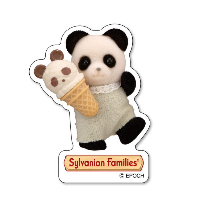 [PANDA ICE CREAM] "Sylvanian Families" Sticker
