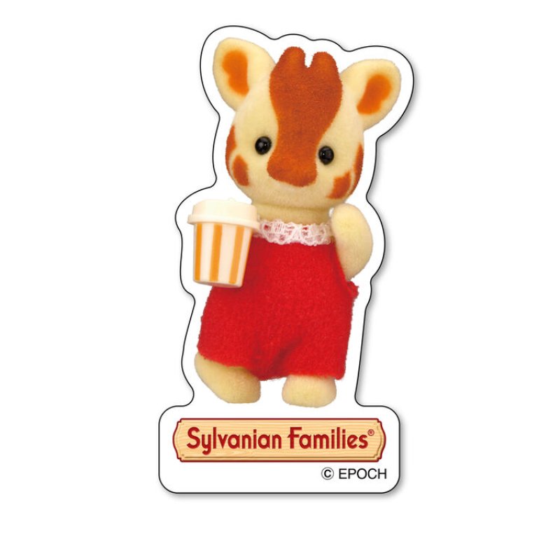 [GIRAFFE SODA] "Sylvanian Families" Sticker