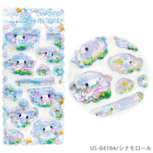 [CINNAMOROLL] "Sanrio x Amenomori Fumika" Water in Sticker Sheet