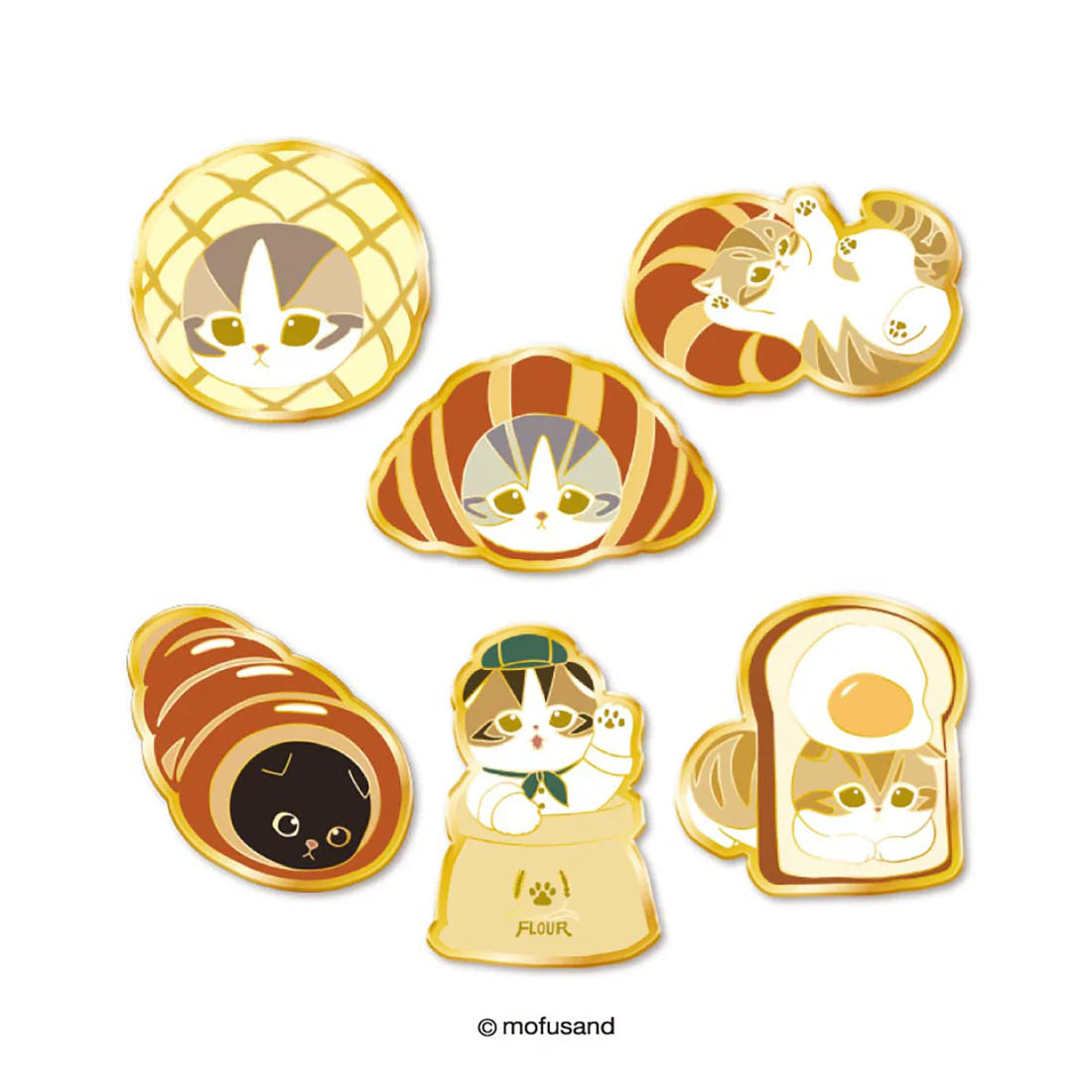 [METAL PIN] "Mofusand Mofumofu Bakery" Blind