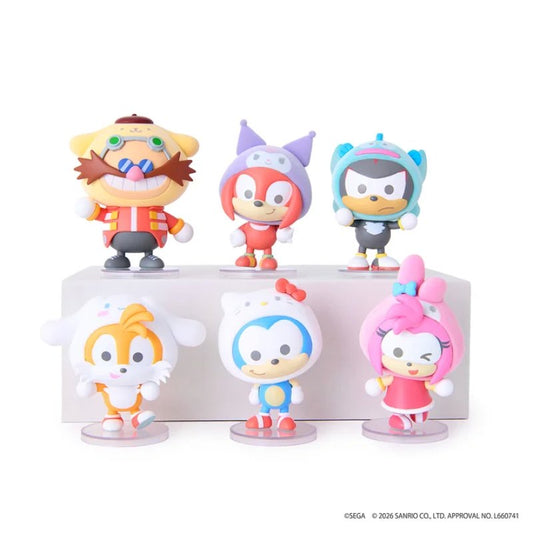 [ENJOY / PINK] "SONIC & FRIENDS x Sanrio Flocky Figure" Blind
