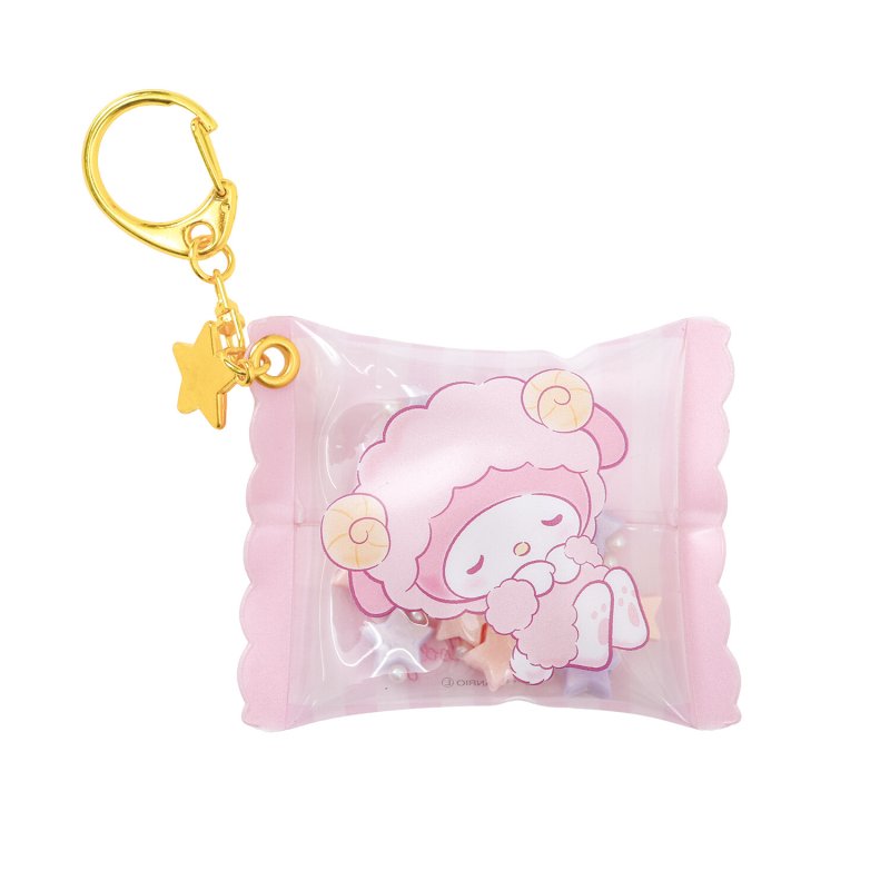 [MY MELODY] "Sanrio Goodnight Sheep Series" Shakashaka Keychain