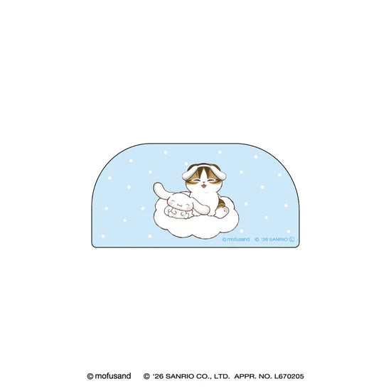 [CINNAMOROLL] "Mofusand x Sanrio" Acrylic Clip