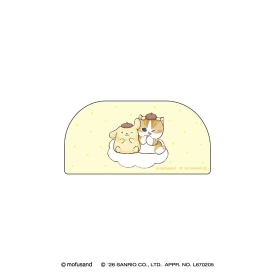 [POMPOMPURIN] "Mofusand x Sanrio" Acrylic Clip