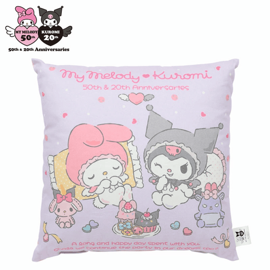 "My Melody & Kuromi 50th & 20th Anniversary" Cushion