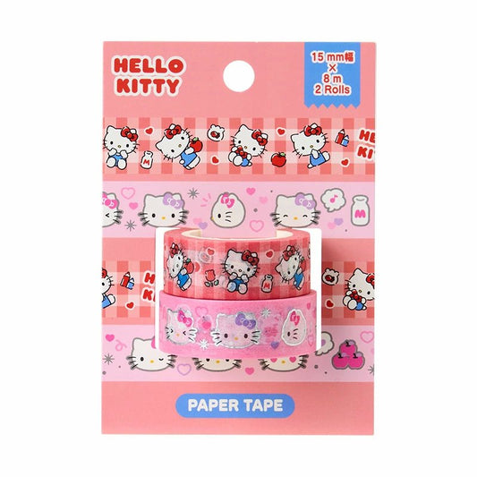 [HELLO KITTY] "Sanrio" Paper Tape Set