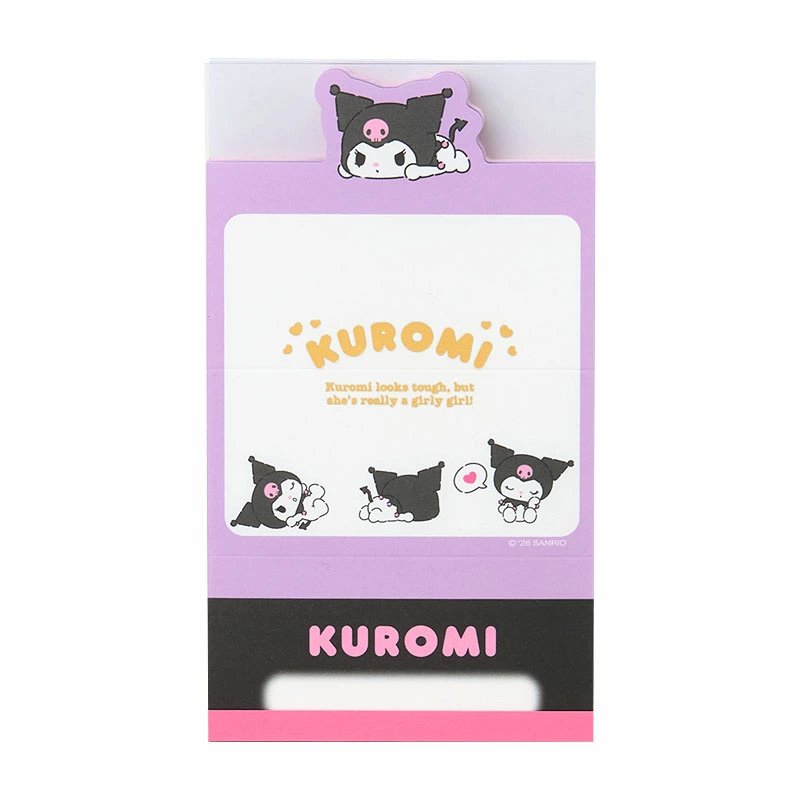 [KUROMI] "Sanrio" Memo Pad
