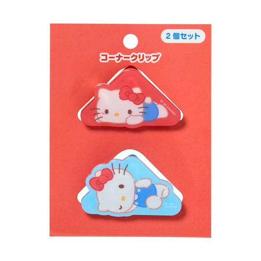 [HELLO KITTY] "Sanrio" Corner Clip Set