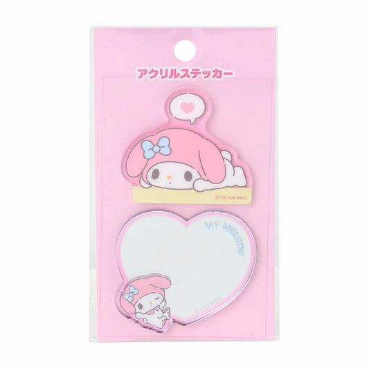 [MY MELODY] "Sanrio" Acrylic Stickers Set