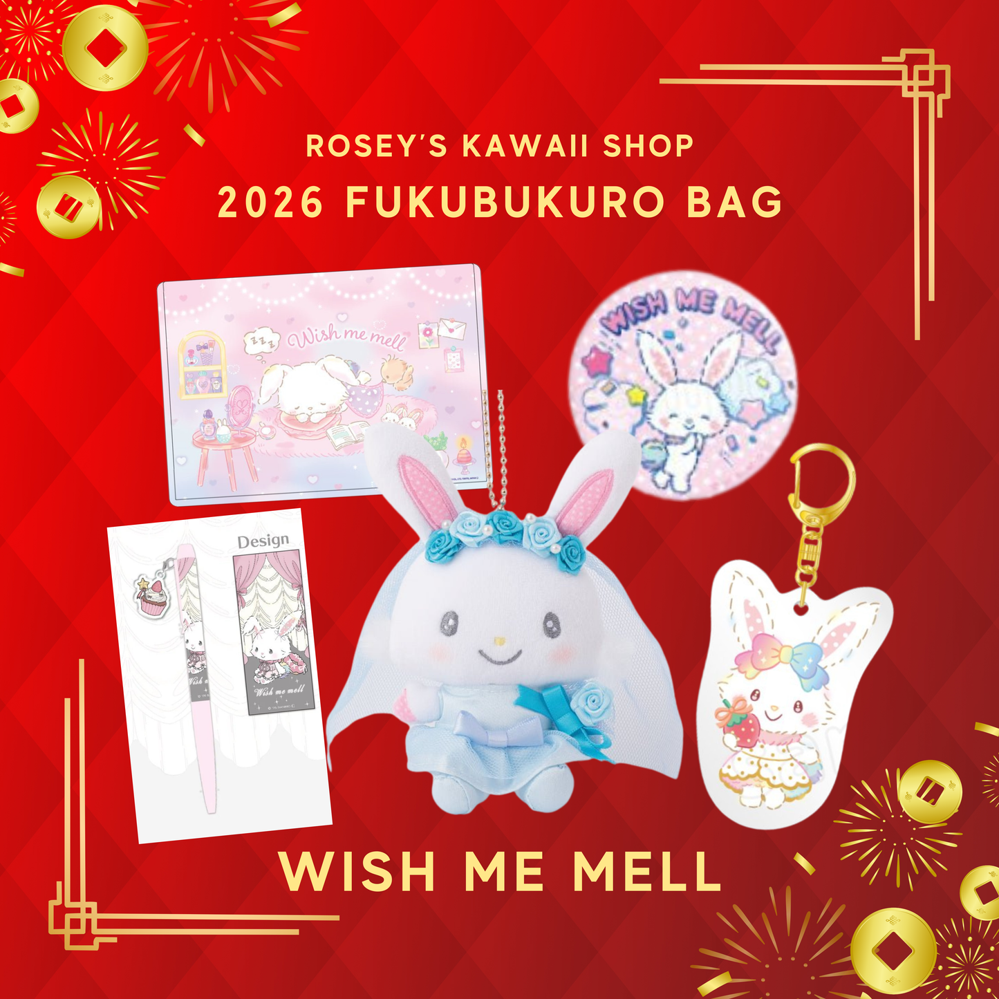 [WISH ME MELL] "2026 Fukubukuro Lucky Bag"