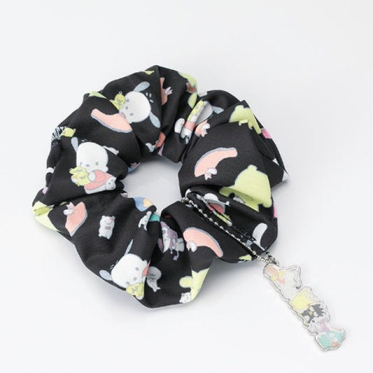[BLACK] "Sanrio Mugyu Art Series" Scrunchie