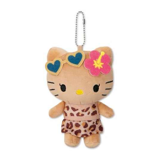 [SUNGLASS LEOPARD] AVAIL "Hello Kitty" Plush Keychain