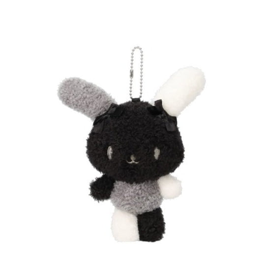 [MONOCHROME FLUFFY] AVAIL "Usahana" Plush Keychain