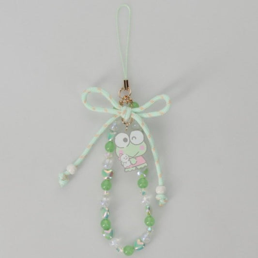 [KEROPPI] "Sanrio Mugyu Art Series" Beaded Strap Charm