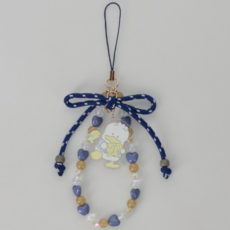 [PEKKLE] "Sanrio Mugyu Art Series" Beaded Strap Charm