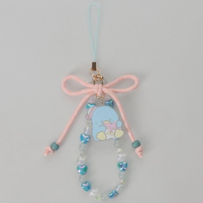 [TUXEDO SAM] "Sanrio Mugyu Art Series" Beaded Strap Charm