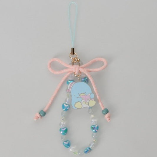 [TUXEDO SAM] "Sanrio Mugyu Art Series" Beaded Strap Charm