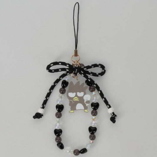 [BADTZ MARU] "Sanrio Mugyu Art Series" Beaded Strap Charm