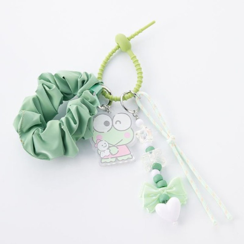 [KEROPPI] "Sanrio Mugyu Art Series" Fluffy Bag Charm