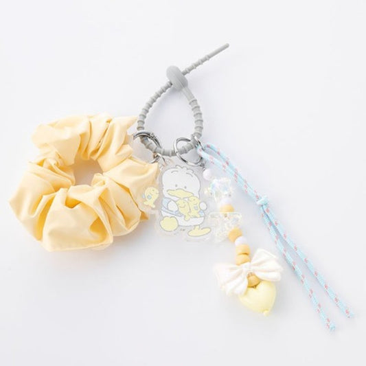 [PEKKLE] "Sanrio Mugyu Art Series" Fluffy Bag Charm