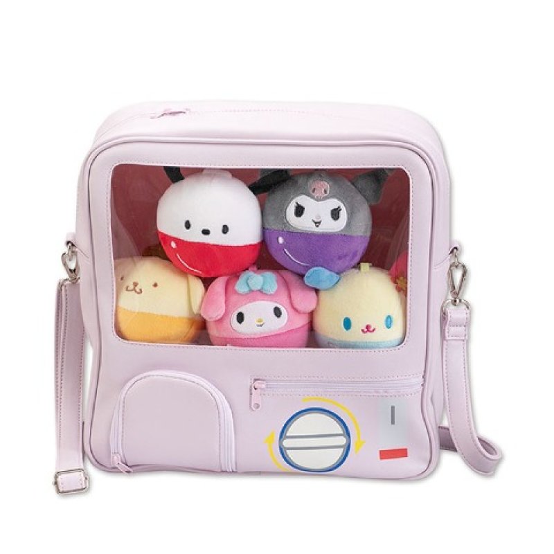 [PINK] "Sanrio Gachapon Machine & Mascots" Shoulder Bag