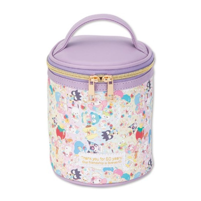 [PURPLE] "Sanrio Ichigo Shinbun Art Series" Pouch